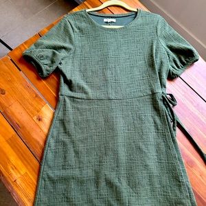 Madewell green dress